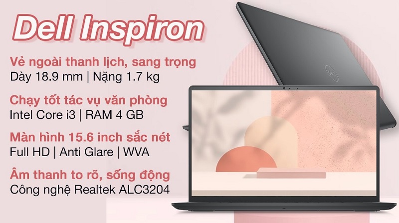 Được cung cấp sức mạnh hiệu năng từ bộ xử lý Intel Core i3 1115G4